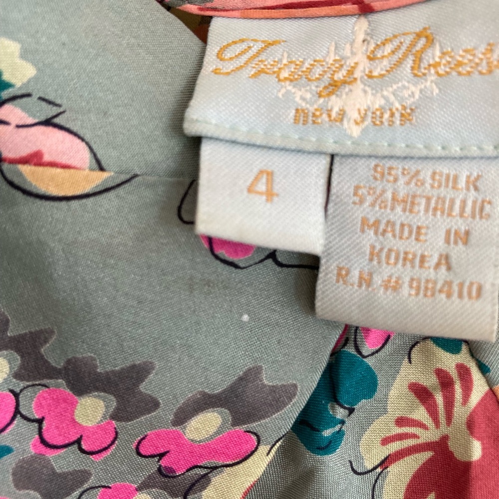 Tracy Reese silk dress, size 4 - Picture 6 of 6